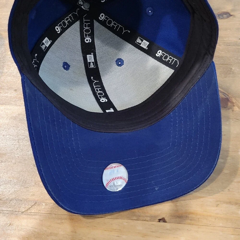 Los Angeles Dodgers Hat Cap Strap Back Blue 9Forty One Size MLB Baseball LA